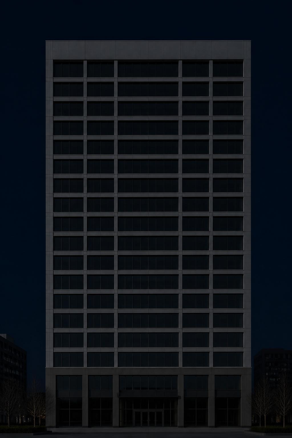 Facade simulator building